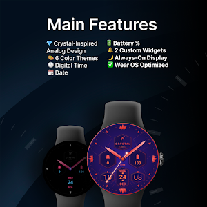 Crystal Cave - watch face Screenshot 1