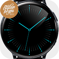 S4U Arctic Blue watch face