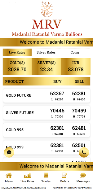 MadanlalRatanlal Varma Bullion Screenshot 0