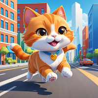 Cat Running