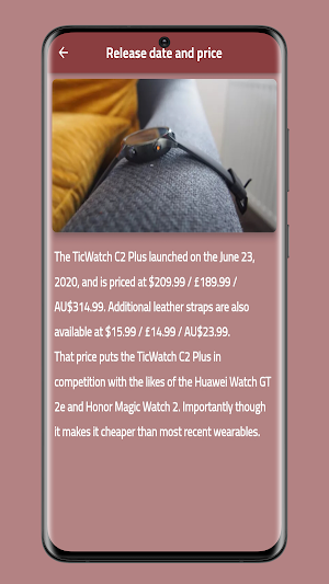TicWatch C2 Plus Guide Screenshot 2