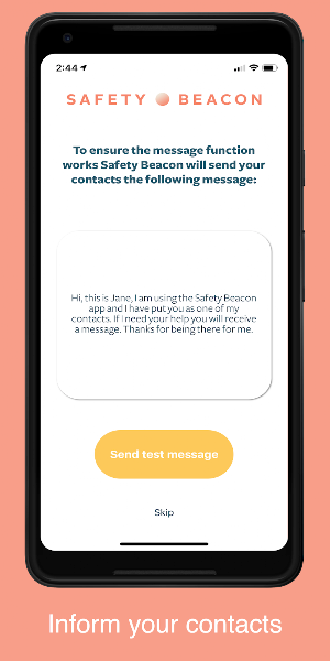 Safety Beacon Screenshot 3