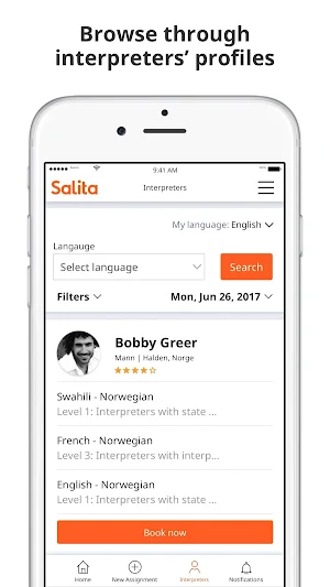 Salita Tolketjeneste Screenshot 2