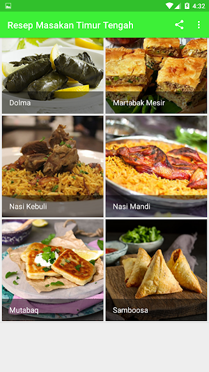 Resep Masakan Timur Tengah Screenshot 3