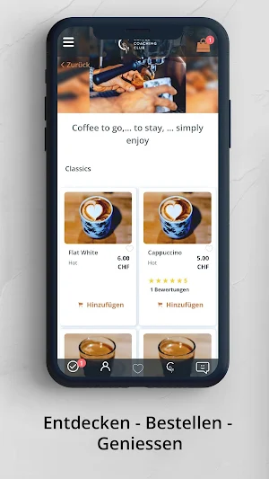 Coffee Coaching Club Screenshot 2