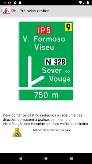 Sinais de trânsito de Portugal Screenshot 3