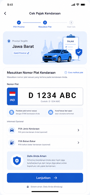 Cek Pajak & Samsat Online Screenshot 2