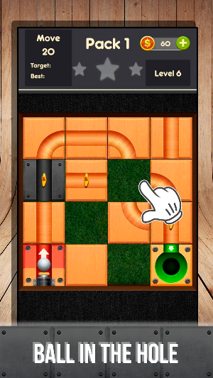 Drag the ball: Roll the ball Screenshot 2