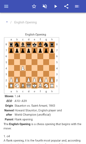 Chess debuts Screenshot 1