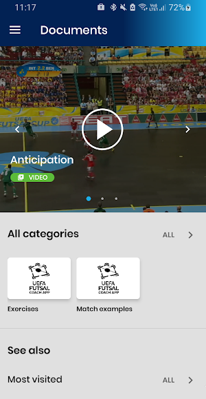 UEFA Futsal Coach App Screenshot 1