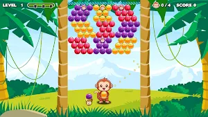 Bubble Shooter - Monkey Rescue Screenshot 0