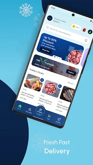Fins & Flavours Screenshot 1
