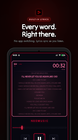 Neo Music - Retro Audio Player Screenshot 3