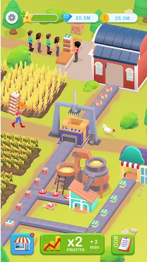 Big Farm Harvest: Idle Farm Screenshot 3