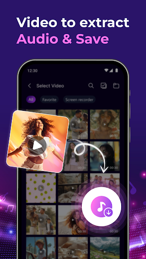 Video to Audio - MP3 Converter Screenshot 3