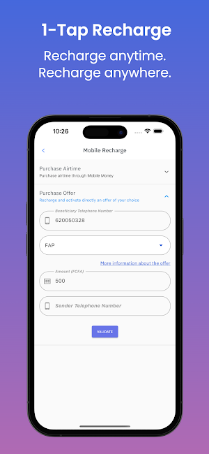 Blue Recharge Screenshot 2