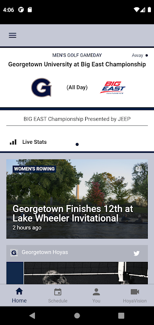 Georgetown Hoyas Screenshot 0