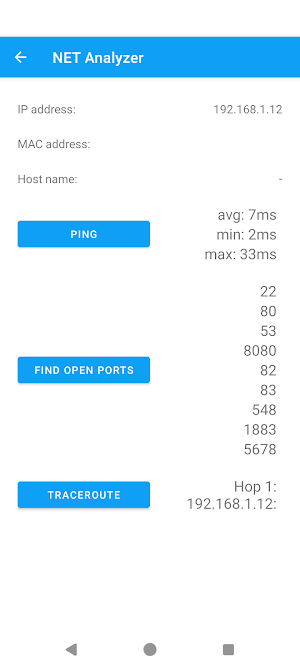 NET Analyzer Screenshot 1