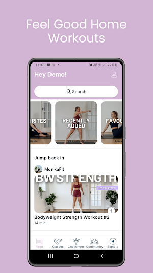 MonikaFit Screenshot 2