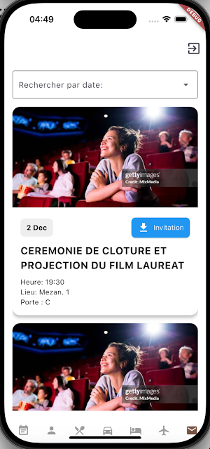 MARRAKECH FESTIVAL APP Screenshot 1