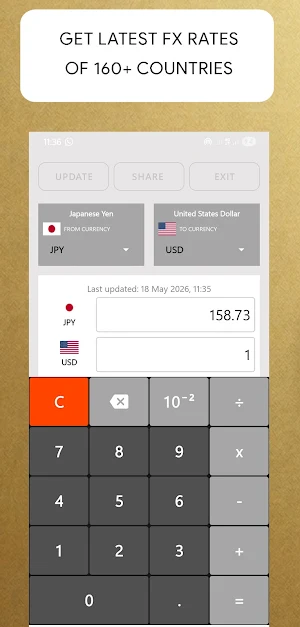 Forex Rates Global Screenshot 0