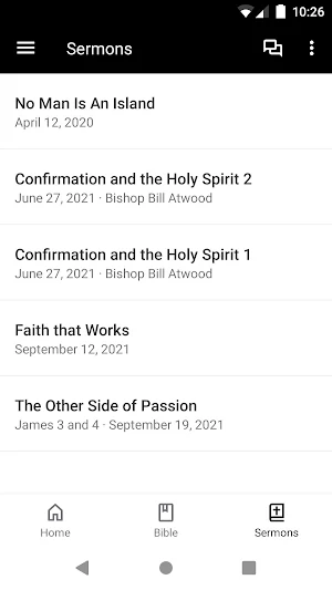 Emmaus Anglican Screenshot 1