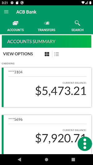 ACB Bank Screenshot 1