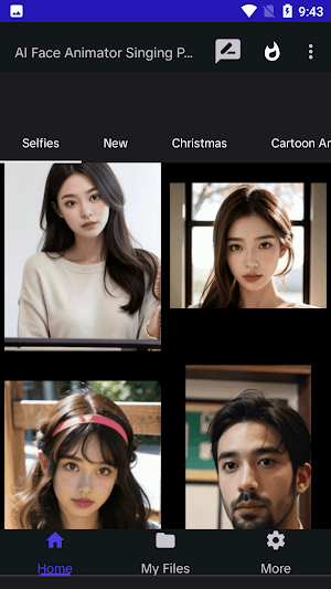 AI Face Animator Singing Photo Screenshot 0