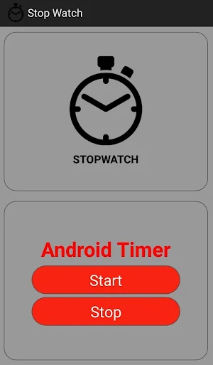 Manjot Stop Watch Screenshot 2