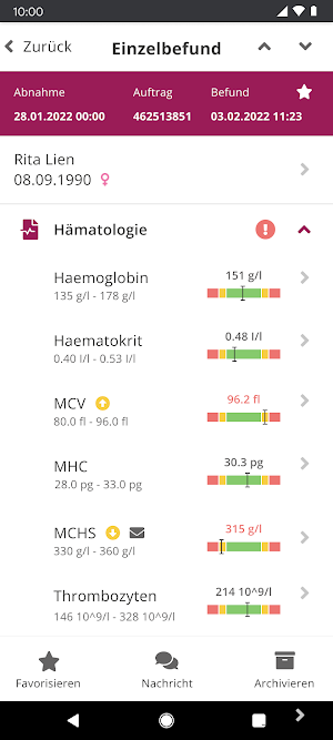 Labor MDI Limbach Berlin Screenshot 2