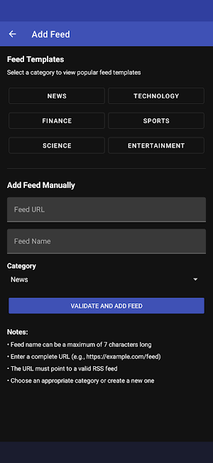 Simple RSS Reader Screenshot 3