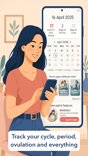 Femininity - Period tracker Screenshot 0