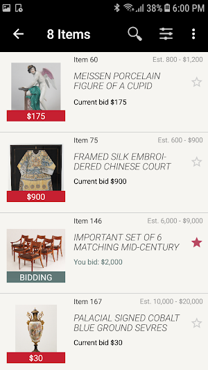 Clements Auctions Screenshot 1
