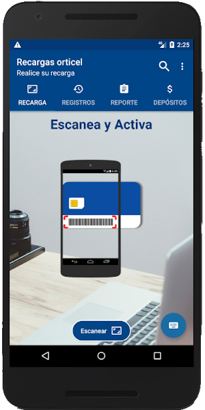 Recargas Orticel Screenshot 2