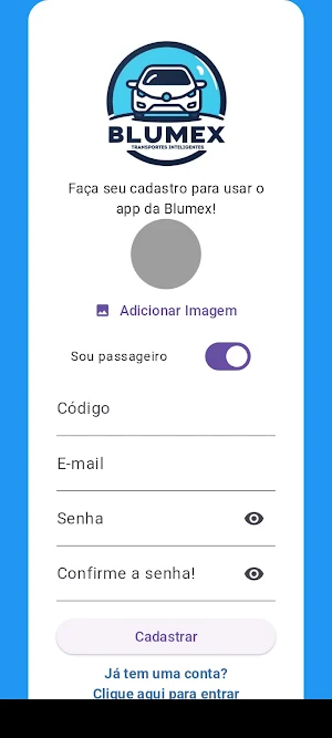 Blumex App Screenshot 1