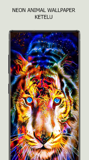 Neon animal Wallpaper Screenshot 0