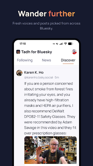 Tadh: Native Bluesky Client Screenshot 3