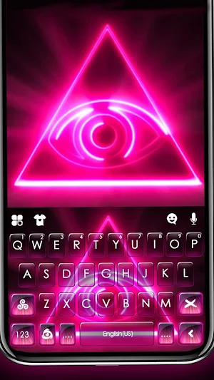 Neon Illuminati Theme Screenshot 0