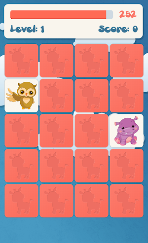 Animals memory game for kids Screenshot 3
