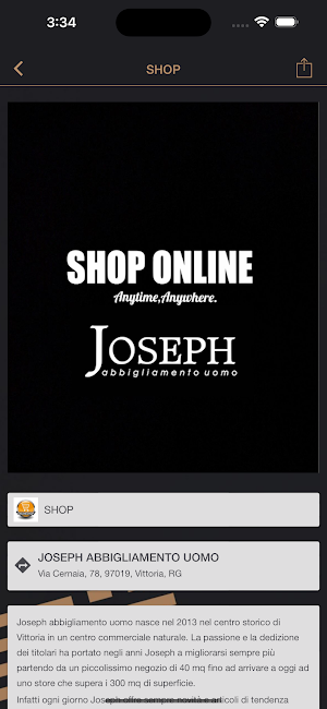 Joseph Abbigliamento Screenshot 2