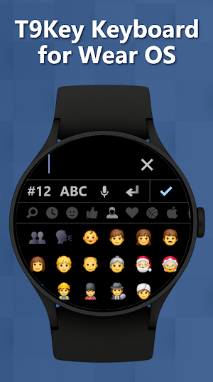 T9Key Keyboard for Wear OS Screenshot 3