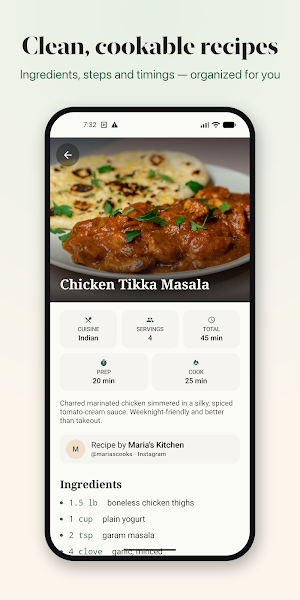 SeeMeCook: Reels to Recipes Screenshot 1
