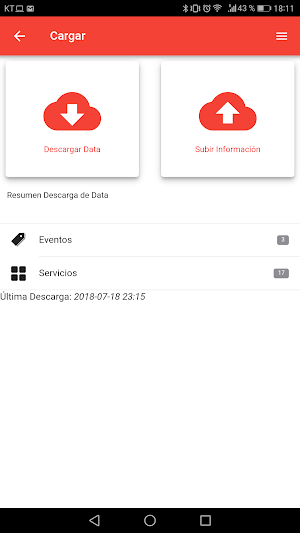 Siscout-Eventos Screenshot 2
