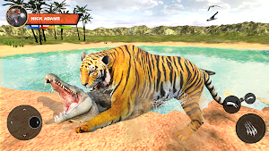 Lion Simulator 3d Animal Game Screenshot 1
