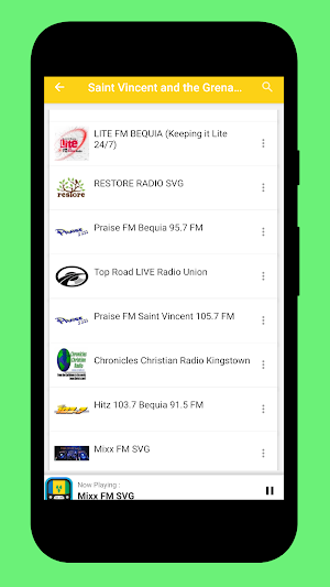 Radio St. Vincent and the Grenadines - FM Online Screenshot 2