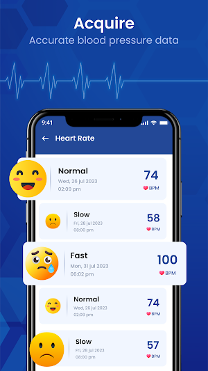 Blood Pressure- BP Sugar:Track Screenshot 2