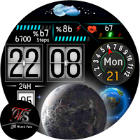 FS W158  DIGITAL WATCHFACE