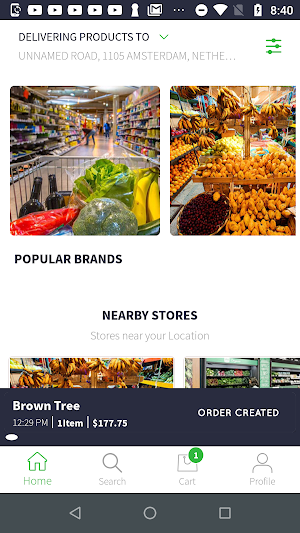 DeliCart Screenshot 1