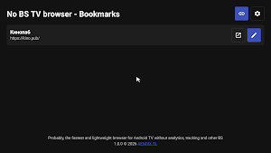 No BS TV Browser Screenshot 0