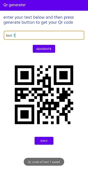 Qr genrator Screenshot 3